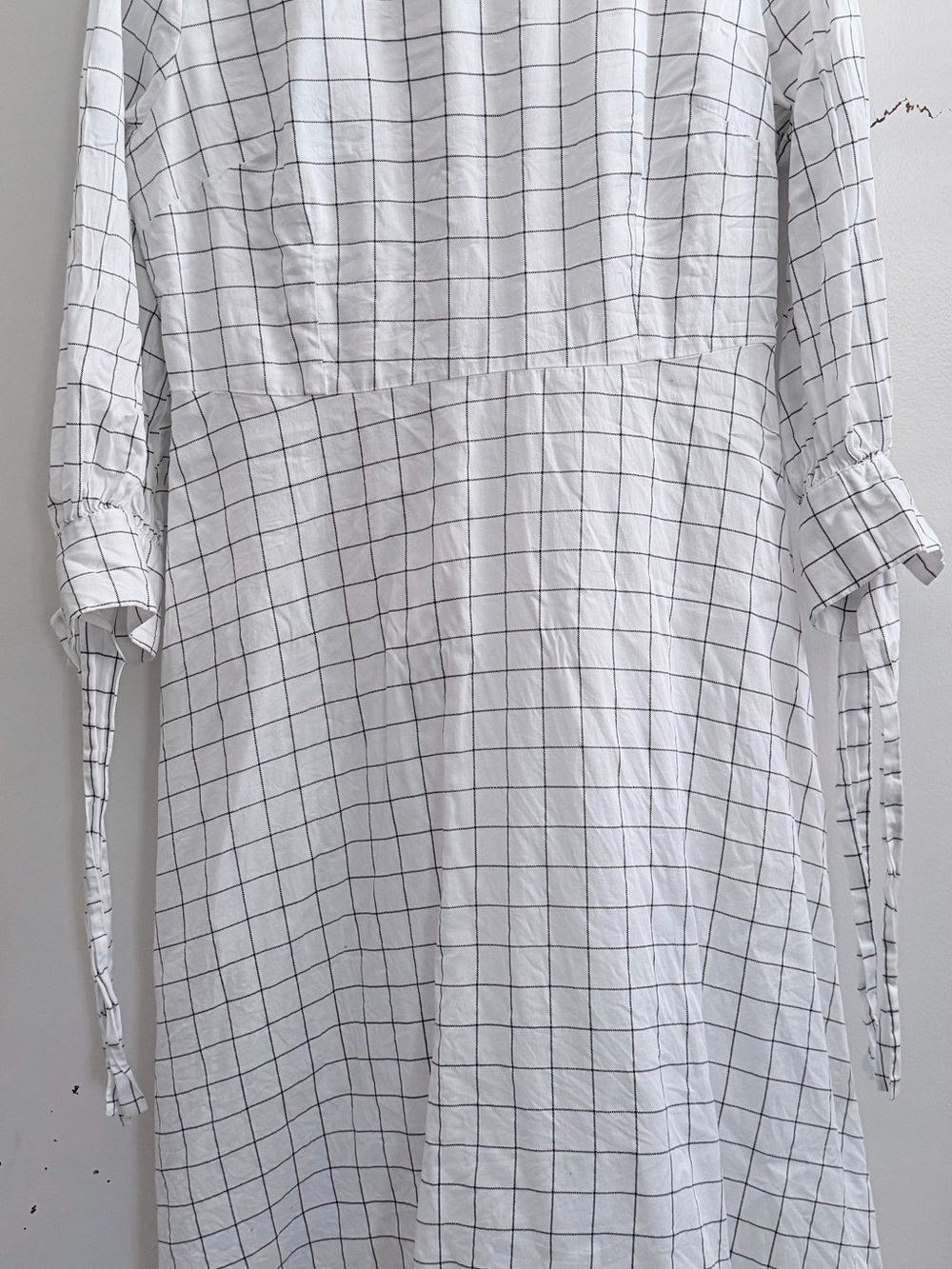 Who What Wear - Window Pane Print Dress